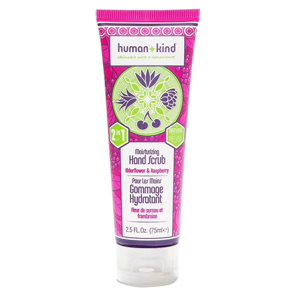 Human + Kind Hand Scrub Elderflower & Raspberry
